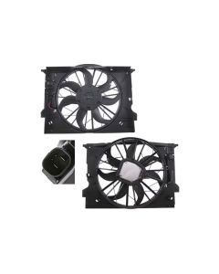 W211 Radiator Cooling Fan Assembly (M272 / M271 Engine)